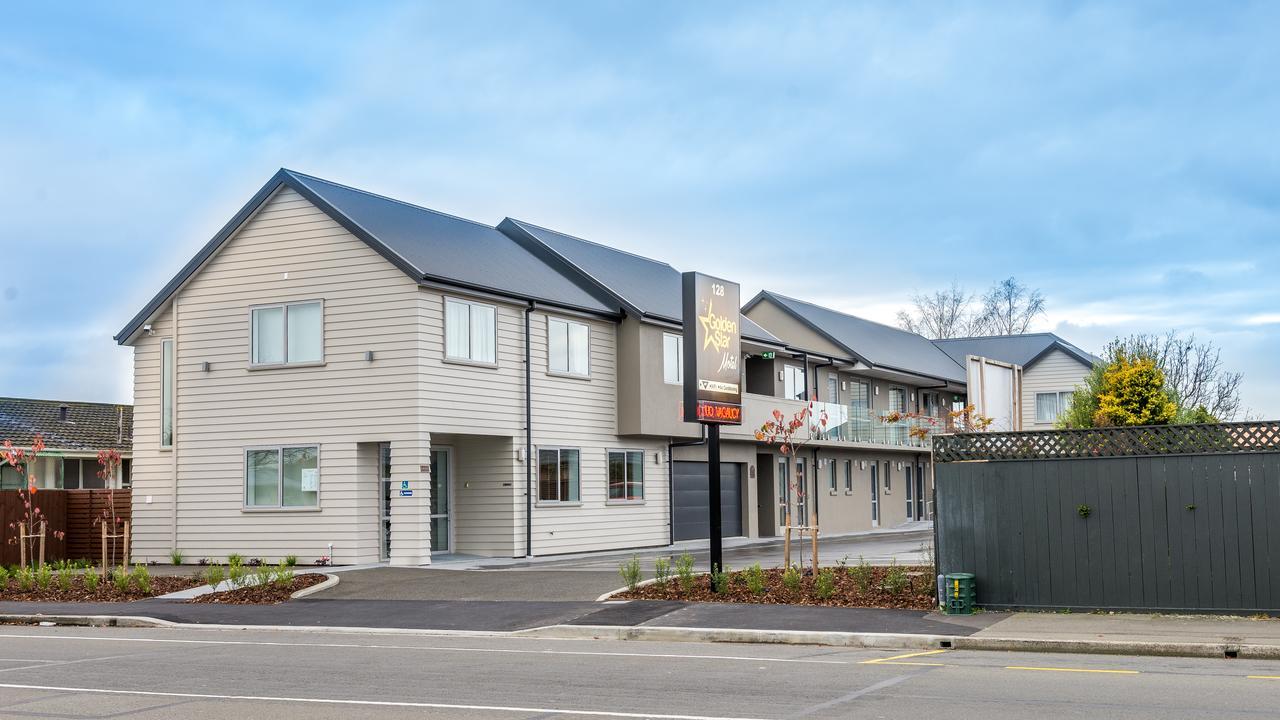 Golden Star Motel Christchurch Exteriér fotografie